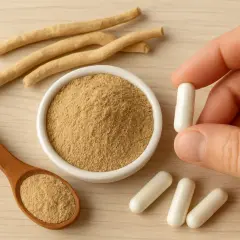 Ashwagandha: Dawkowanie, pory, przeciwwskazania. Czy wiesz, jak ją brać?