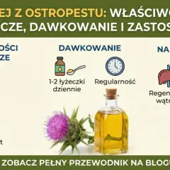 Olej z ostropestu: Jak zażywać, by naprawdę działał? Poradnik