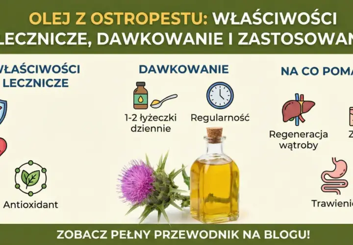 Olej z ostropestu: Jak zażywać, by naprawdę działał? Poradnik