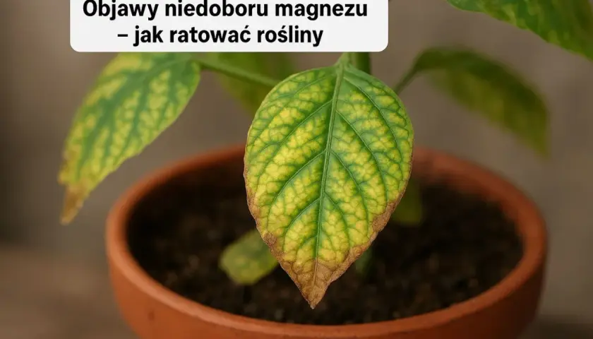 Żółte liście? To niedobór magnezu u roślin! Szybka pomoc i diagnoza