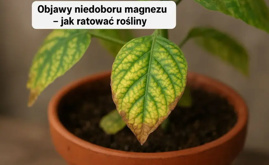 Żółte liście? To niedobór magnezu u roślin! Szybka pomoc i diagnoza
