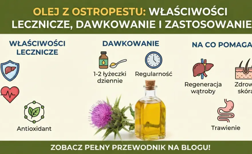 Olej z ostropestu: Jak zażywać, by naprawdę działał? Poradnik
