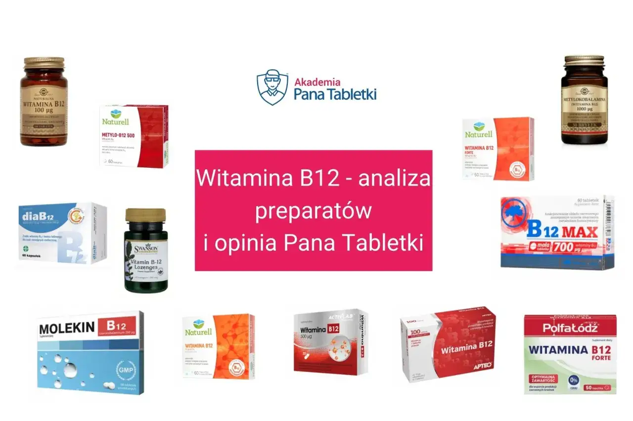 Objawy niedoboru witaminy B12