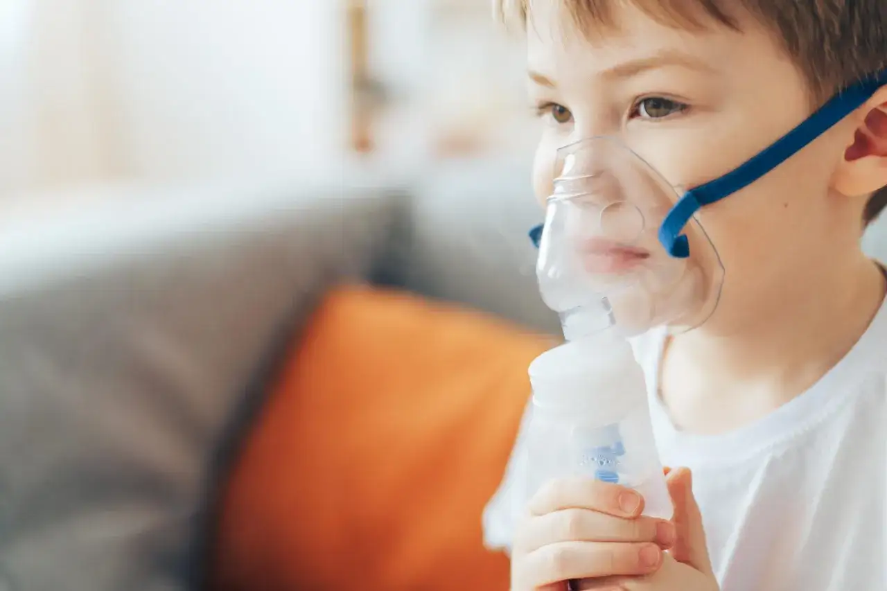Inhalacje u dziecka z gorączką