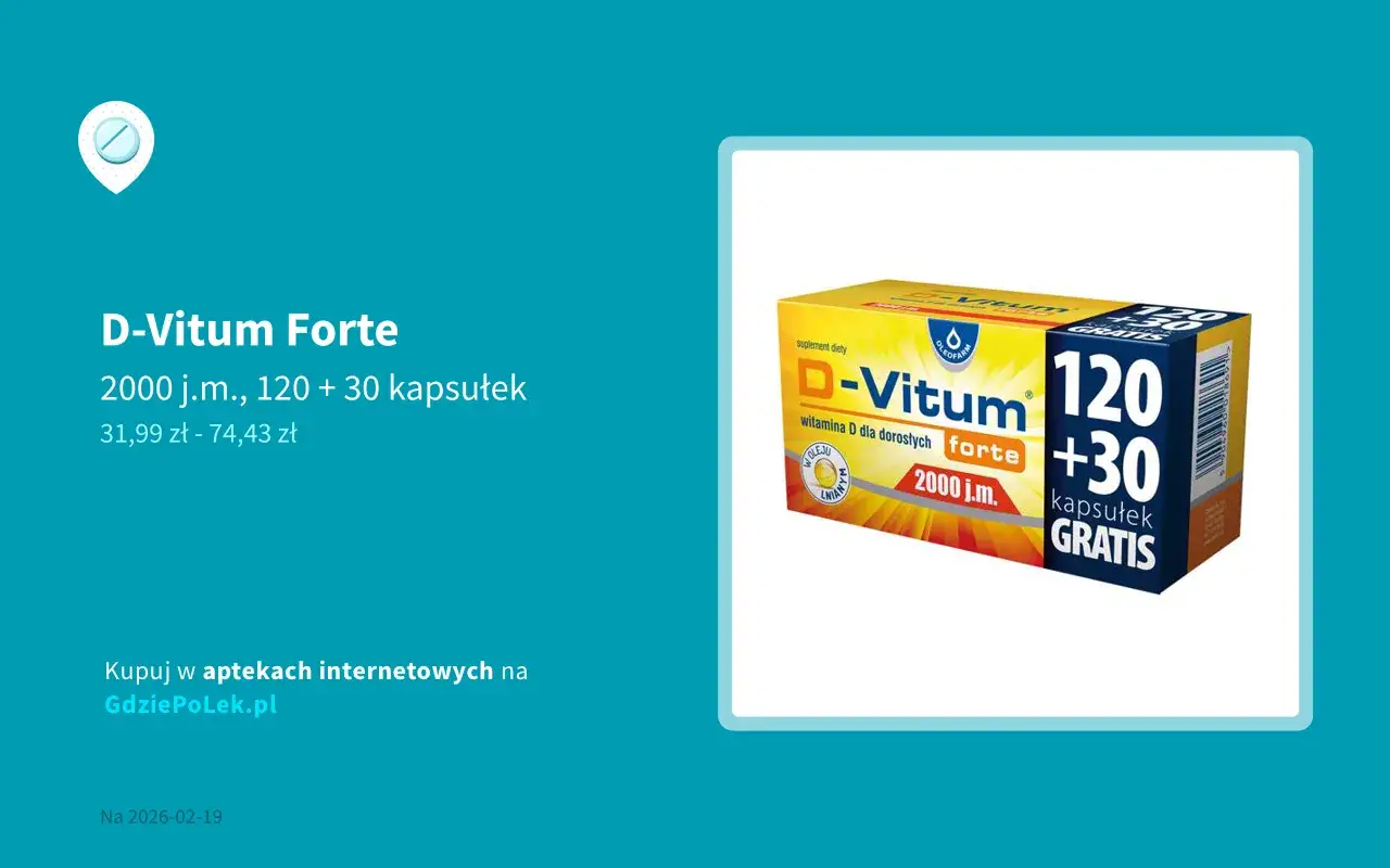 D-Vitum opakowanie lek suplement